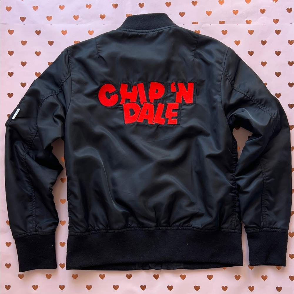 Disney Black Jacket Chip’n Dale